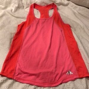 Adidas Climalite Mesh Panel Racerback Active Top Size Small